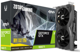 Zotac GAMING GeForce GTX 1660 Ti AMP 6GB GDDR6 ZT-T16610D-10M