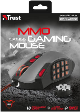 Gaming GXT 166 MMO Gaming Laser Mouse 19816
