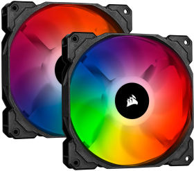 iCUE SP140 RGB PRO Dual Fan Kit with Lighting Node CO-9050096-WW