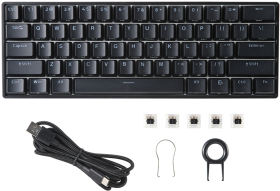 S.T.R.I.K.E. 6 60% RGB Mechanical Keyboard KS63NMUSBL000-0J [ブラック]