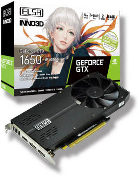 GeForce GTX 1650 SP GD1650-4GERSP [PCIExp 4GB]