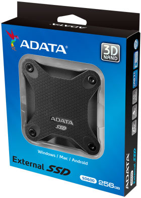 ADATA Durable SD600 ASD600-256GU31-CBK