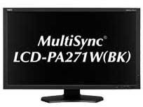 MultiSync LCD-PA271W(BK) 画像