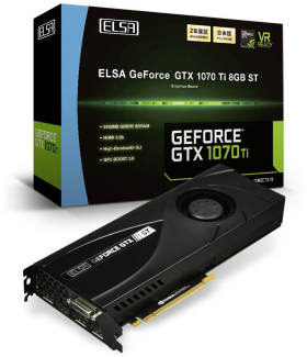 GeForce GTX 1070 Ti 8GB ST GD1070-8GERTST [PCIExp 8GB]