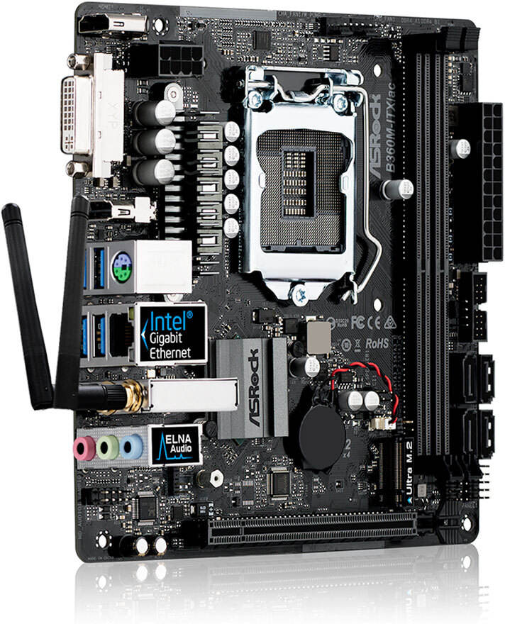 ASRock B360M-ITX Pentium Gold G5400T付き - 247leads.ca