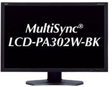 MultiSync LCD-PA302W-BK 画像
