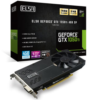 GeForce GTX 1050 Ti 4GB SP GD1050-4GERSPT [PCIExp 4GB]