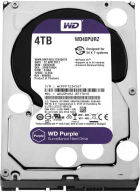Western Digital WD40PURZ [4TB SATA600 5400]
