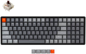 Keychron K4 Wireless Mechanical Keyboard V2 RGB K4-C3-US 茶軸