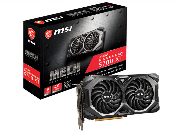 Msi Radeon Rx 5700 Xt Mech Ocの詳細スペック ベンチマーク 価格情報まとめ 自作 Com