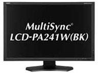 MultiSync LCD-PA241W(BK) 画像