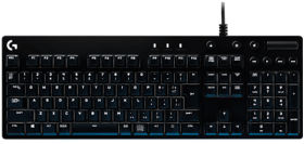 G610 ORION BROWN Backlit Mechanical Gaming Keyboard G610BR 茶軸 [ブラック]