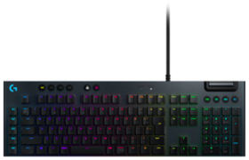 G813 LIGHTSYNC RGB Mechanical Gaming Keyboards-Clicky G813-CK [カーボンブラック]