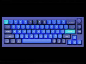 Keychron Q2 QMK Custom Mechanical Keyboard ノブバージョン Q2-O1-US 赤軸