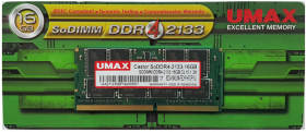 umax Castor SoDDR4-2133-16GB