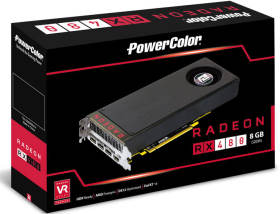 PowerColor Radeon RX 480 8GB GDDR5 AXRX 480 8GBD5-M3DH