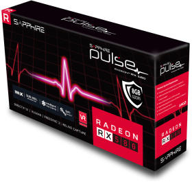 PULSE RADEON RX 580 8G GDDR5 OC [PCIExp 8GB]