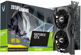 Zotac GAMING GeForce GTX 1650 SUPER Twin Fan ZT-T16510F-10L [PCIExp 4GB]