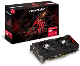 PowerColor Red Dragon Radeon RX 570 4GB GDDR5 AXRX 570 4GBD5-3DHD/OC