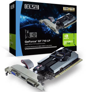 GeForce GT 710 LP 1GB GD710-1GERL [PCIExp 1GB]