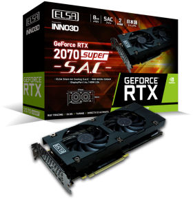 Elsa GeForce RTX 2070 Super S.A.C GD2070-8GERSS