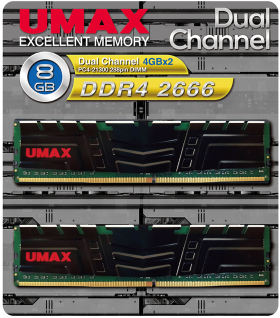 UM-DDR4D-2666-8GBHS [DDR4 PC4-21300 4GB 2枚組]