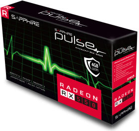 PULSE RADEON RX 550 4G GDDR5 Rev.2 [PCIExp 4GB]
