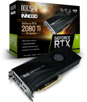 Elsa GeForce RTX 2080 Ti ST GD2080-11GERTST