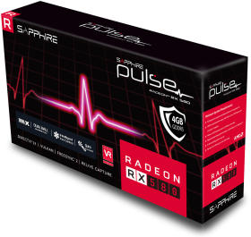PULSE RADEON RX 580 4G GDDR5 OC [PCIExp 4GB]