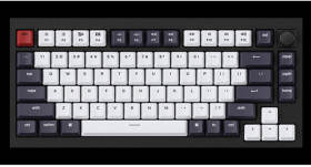 Keychron Q1 QMK Custom Mechanical Keyboard ノブバージョン Q1-M3-US 茶軸