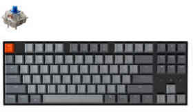 K8 Wireless Mechanical Keyboard K8-87-WHT-Blue-US 青軸