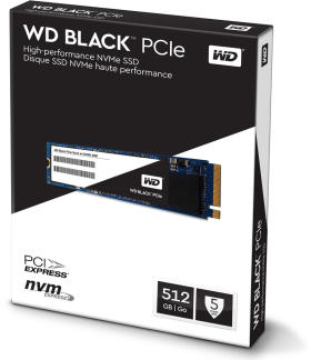 WD Black PCIe WDS512G1X0C