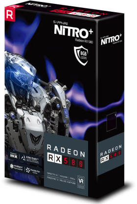 NITRO+ RADEON RX 580 8G GDDR5 OC SA-RX580-8GD5N+001V2/11265-01-20G [PCIExp 8GB]