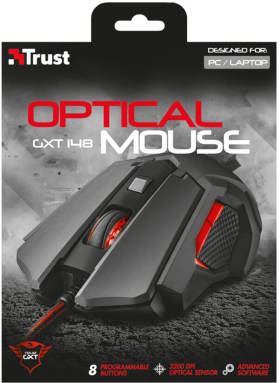 Trust International Gaming GXT 148 Optical Gaming Mouse 21197