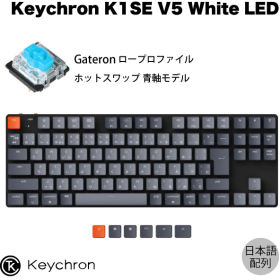 K1 SE Wireless Mechanical Keyboard ホットスワップモデル White LED K1SE-G2-JIS 青軸