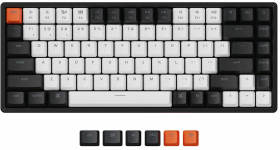 Keychron K2 Wireless Mechanical Keyboard V2 ホットスワップモデル RGB K2-C3H-US 茶軸