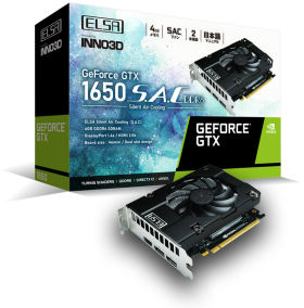 GeForce GTX 1650 S.A.C DDR6 GD1650-4GERSD6 [PCIExp 4GB]