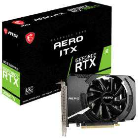 MSI GeForce RTX 3060 Ti AERO ITX 8G OC LHR [PCIExp 8GB]
