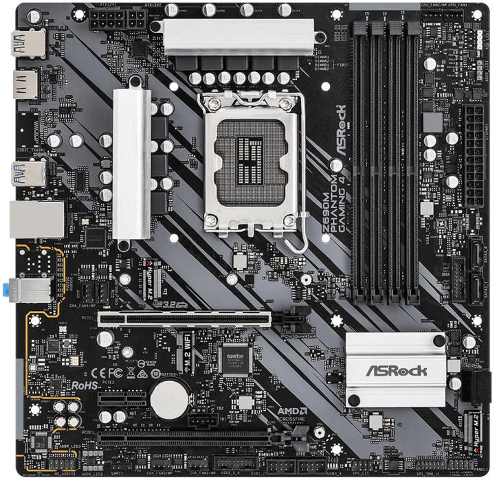 ASRock 少なかれ B660M Phantom Gaming 4ソケットLGA1700