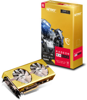 NITRO+ RADEON RX 590 8G GDDR5 OC W/BP (UEFI) AMD 50TH ANNIVERSARY EDITION [PCIExp 8GB]
