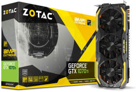 GeForce GTX 1070 Ti AMP Extreme ZT-P10710B-10P [PCIExp 8GB]