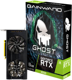 Gainward GeForce RTX 3050 GHOST 8GB GDDR6 NE63050019P1-190AB-G [PCIExp 8GB]