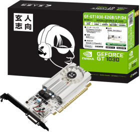 GF-GT1030-E2GB/LP/D4 [PCIExp 2GB]