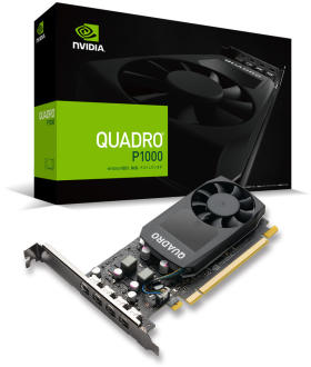 NVIDIA Quadro P1000 EQP1000-4GER2H [PCIExp 4GB]