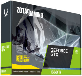 GAMING GeForce GTX 1660 Ti 6GB GDDR6 ZT-T16610F-10L [PCIExp 6GB]