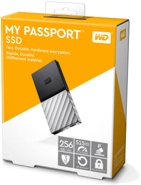 My Passport SSD WDBK3E2560PSL-WESN