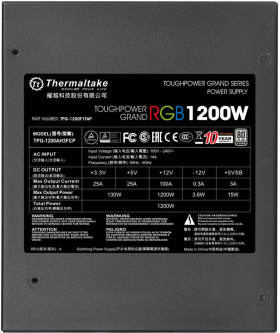 Toughpower Grand RGB 1200W Platinum PS-TPG-1200F1FAPJ-1 [Black]