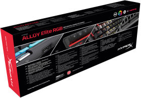 HyperX Alloy Elite RGB HX-KB2BL2-US/R1 青軸