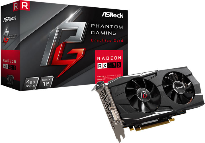 Phantom Gaming D Radeon RX570 4Gの詳細スペック・ベンチマーク・価格