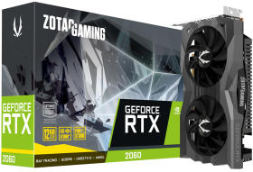GAMING GeForce RTX 2060 Twin Fan 12GB ZT-T20620F-10M [PCIExp 12GB]